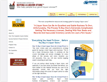 Tablet Screenshot of howtobuyaliquorstore.com